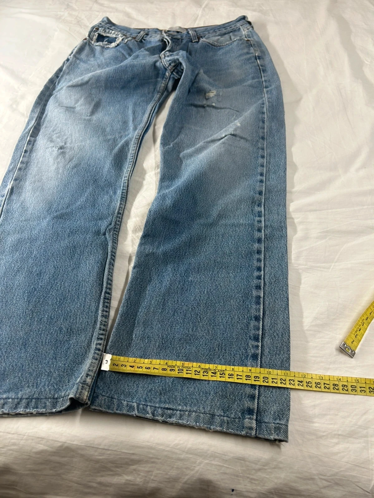 Lichte blauwe rechte jeans signature levi´s strauss w32 l34 – photo 6